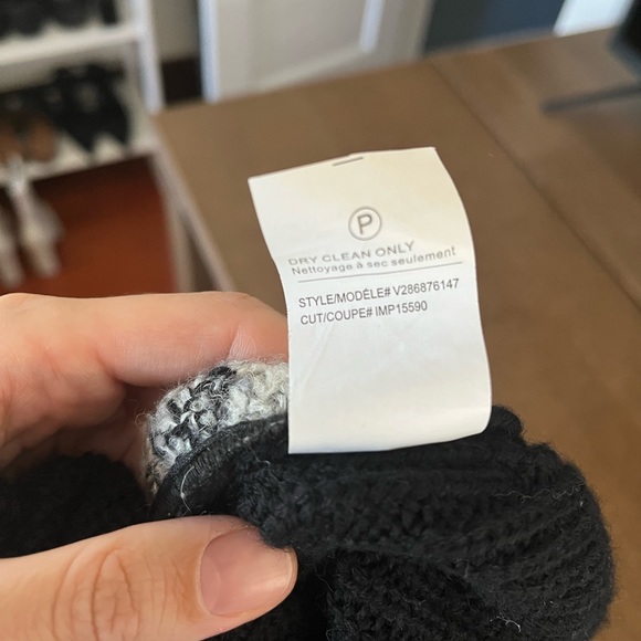 Vince Graphic Texture Wool Cardigan - Picture 3 of 5